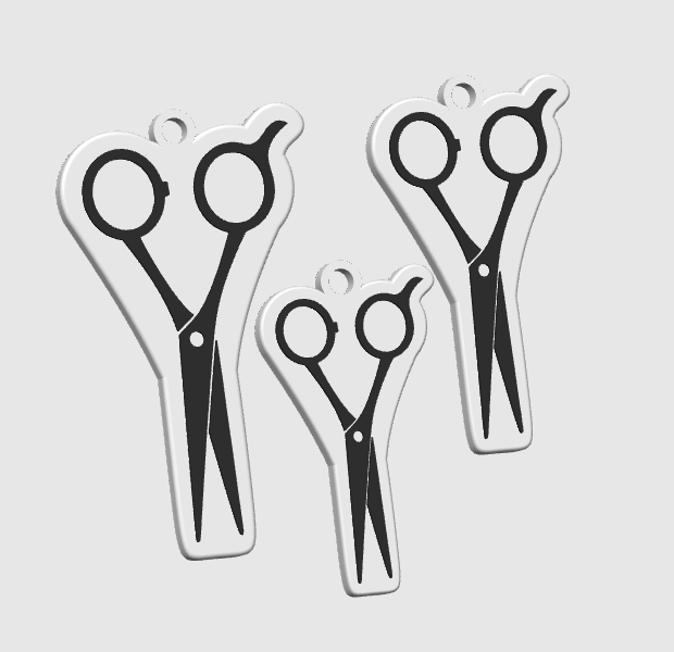 Scissors - NFC Keychains