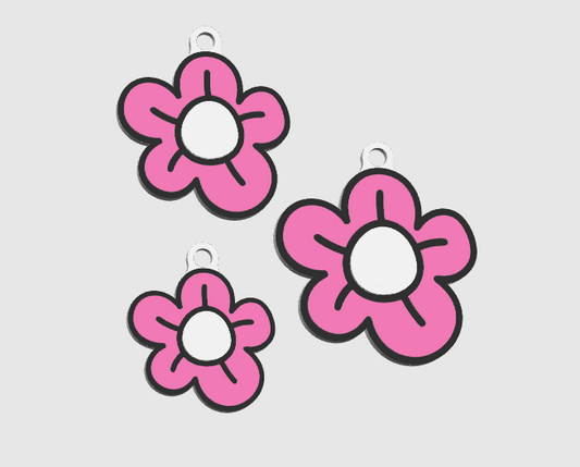Flower - NFC Keychains