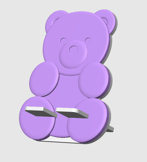 Gummy Bear 3D Printed Phone Holder