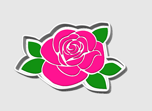 Rose Trinket & Bead Sorting Tray 3D Printed