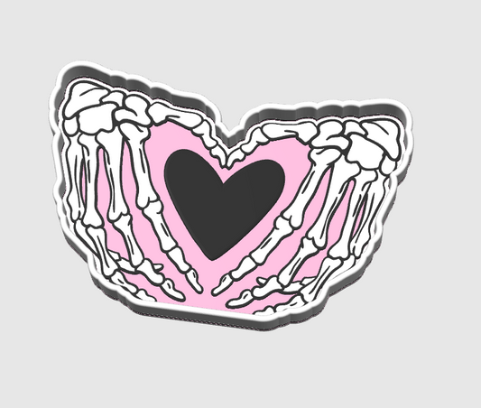 Skeleton Trinket & Bead Tray 3D Printed