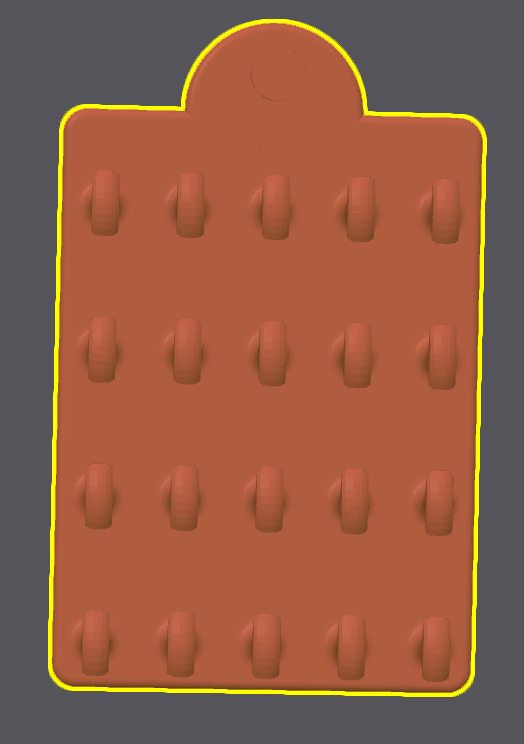 Press On Nail Display STL