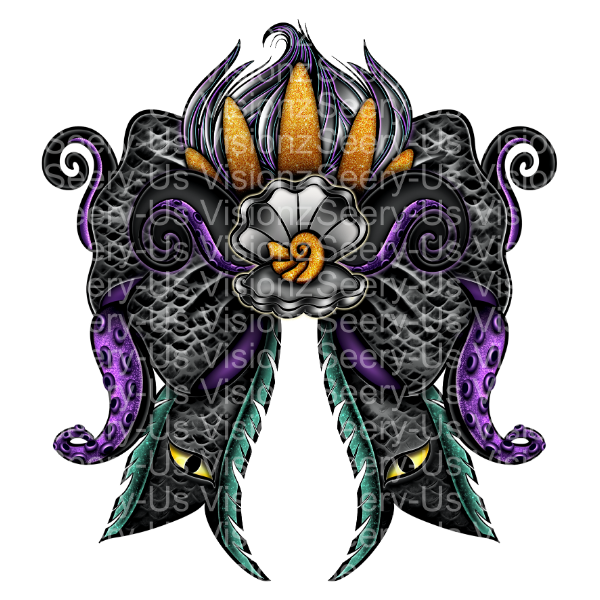 The Sea Witch w/ ~2" Acrylic Blank