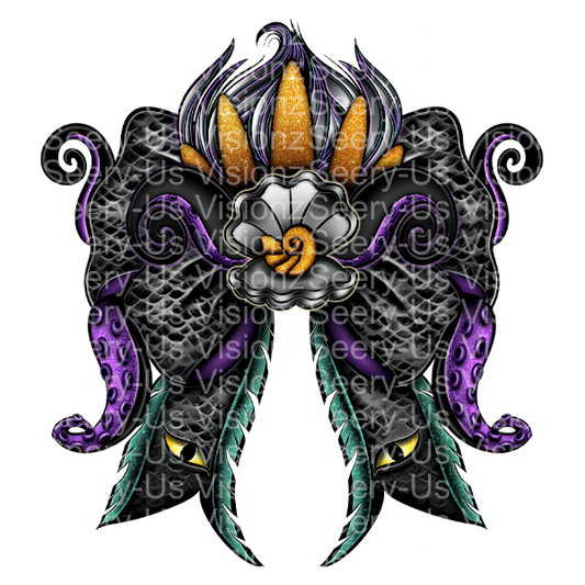 The Sea Witch w/ ~2" Acrylic Blank