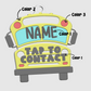 School Bus Tag - NFC Keychains
