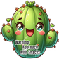 Cactus- Approach with Snacks- Custom Cut w/ Digital Download- 5 Pack