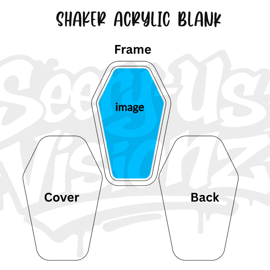 Coffin Acrylic Shaker