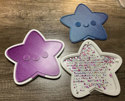 Cosmic Star Rhinestone Tray