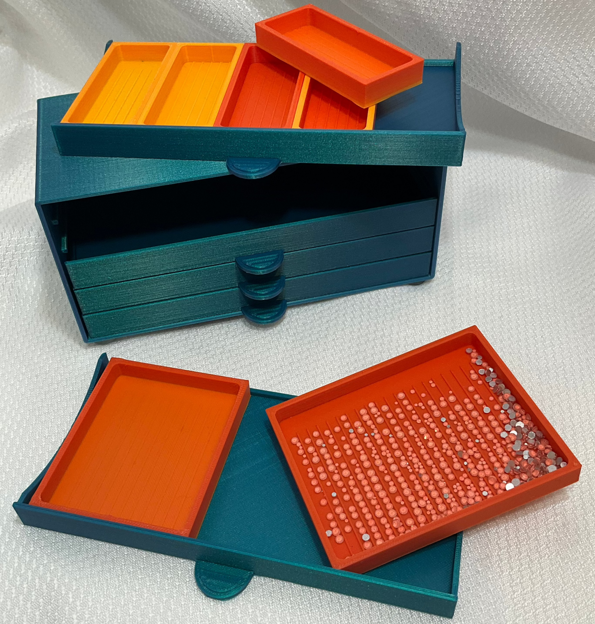 rhinestone trays