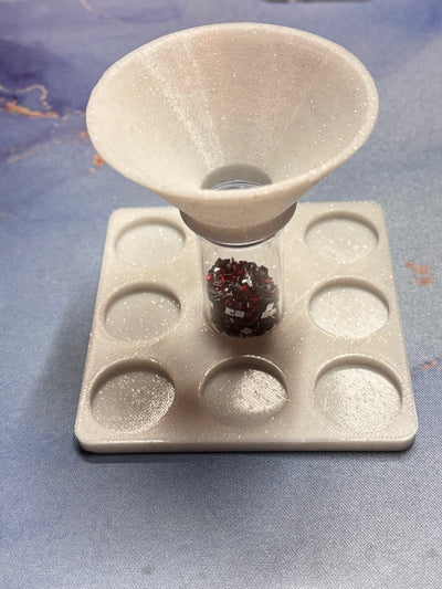 Diamond Drill Funnel & Holder