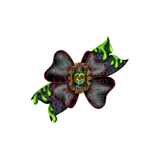 Evil Apple Queen w/ ~2" Acrylic Blank