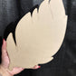 Acrylic Feather 1 - Blank and ready for you