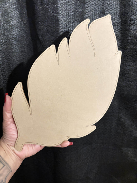 Acrylic Feather 1 - Blank and ready for you