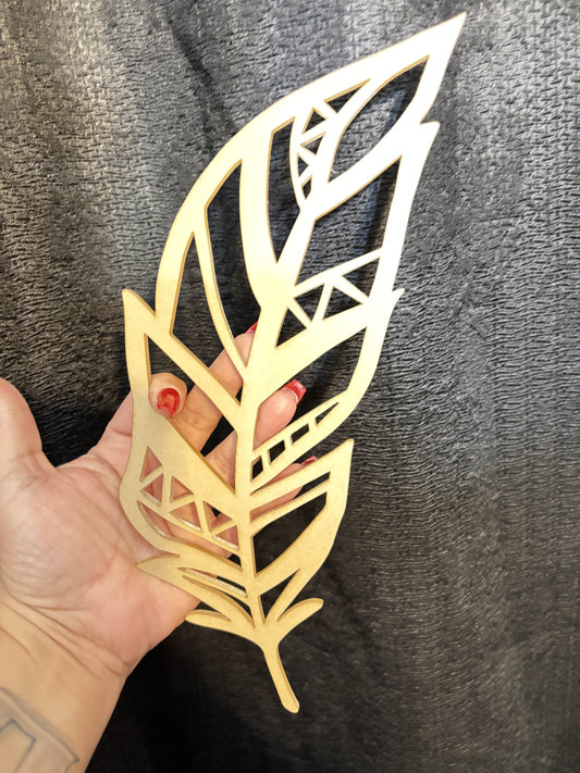 Acrylic Feather 2 - Blank and ready for you