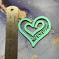 Jumbo Paperclip Blanks-  Sublimation Acrylic- 5 Pack