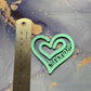 Jumbo Paperclip Blanks-  Sublimation Acrylic- 5 Pack