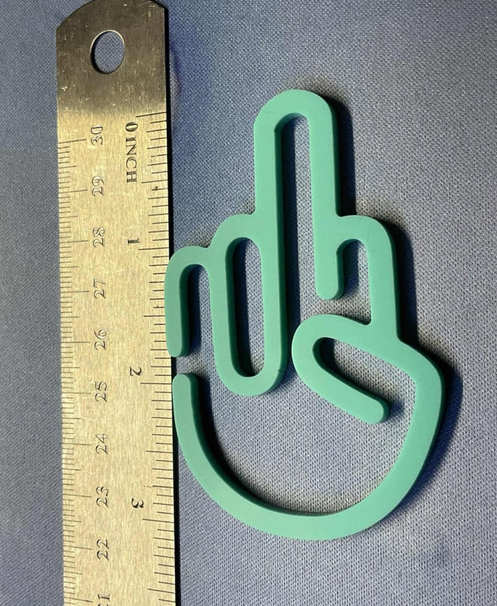 Jumbo Paperclip Blanks-  Sublimation Acrylic- 5 Pack