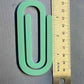 Jumbo Paperclip Blanks-  Sublimation Acrylic- 5 Pack