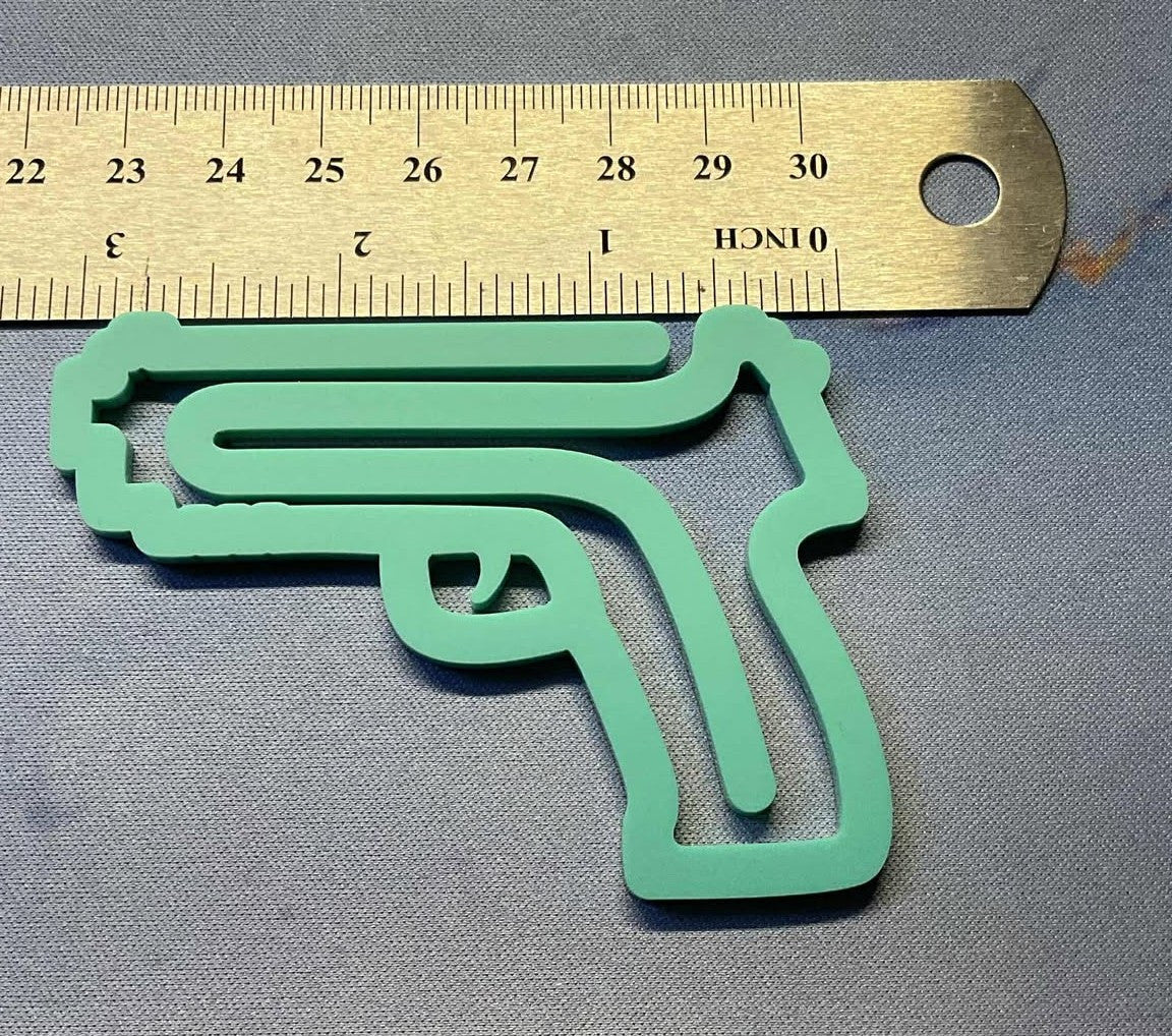 Jumbo Paperclip Blanks-  Sublimation Acrylic- 5 Pack