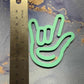 Jumbo Paperclip Blanks-  Sublimation Acrylic- 5 Pack