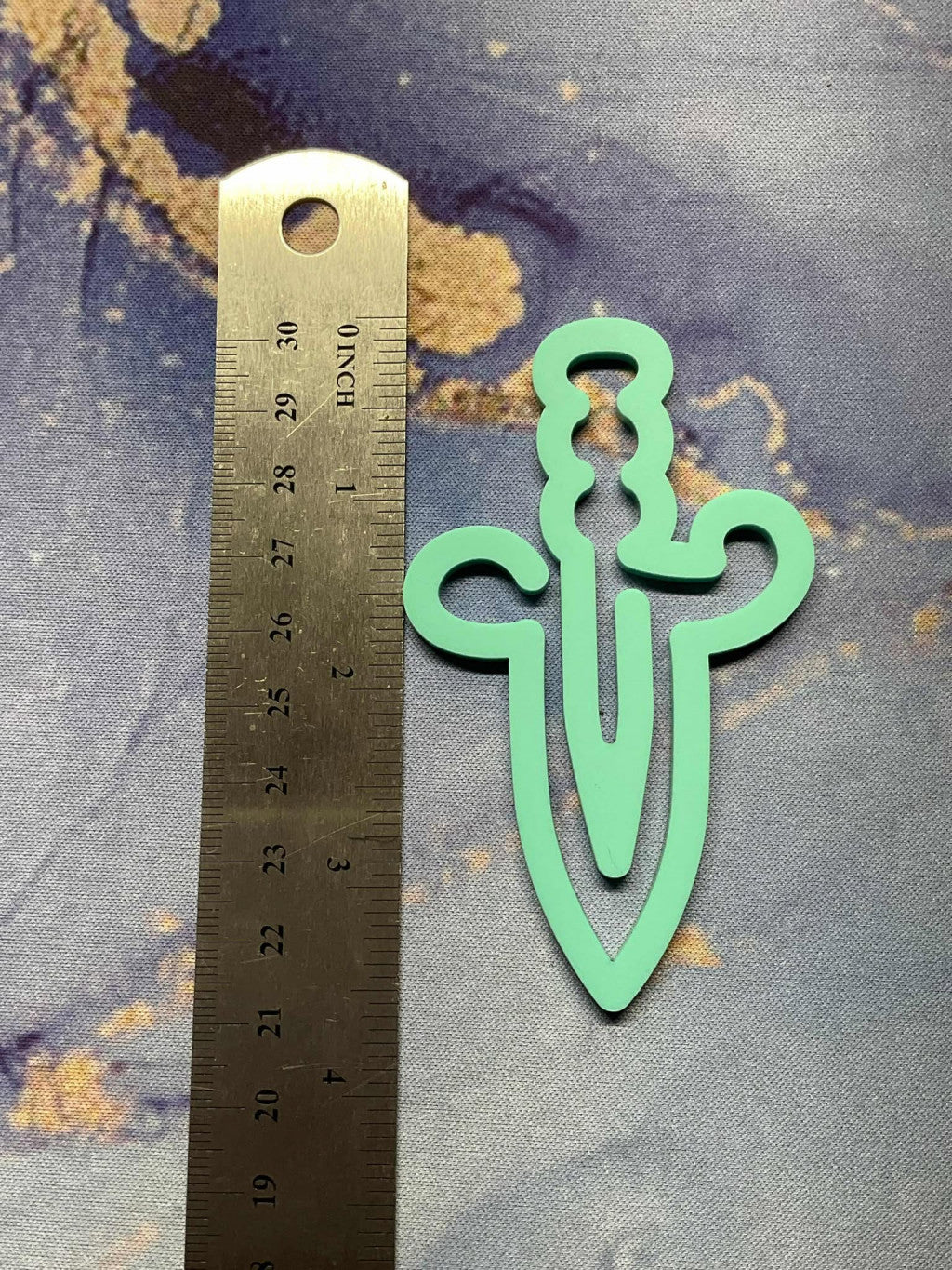 Jumbo Paperclip Blanks-  Sublimation Acrylic- 5 Pack