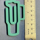 Jumbo Paperclip Blanks-  Sublimation Acrylic- 5 Pack