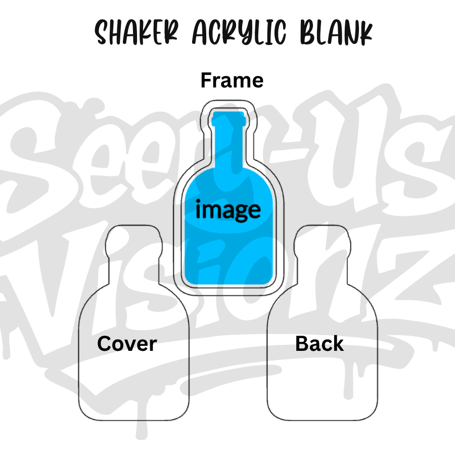 Long Bottle Acrylic Shaker