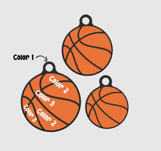 Basketball - NFC Keychains