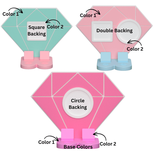 Diamond NFC Payment Station 3D Printed