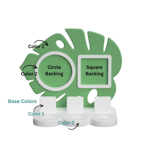 Monstera NFC Payment Station 3D Printed