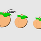 Peach - NFC Keychains