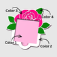 Rose - Sticky Notes Holder
