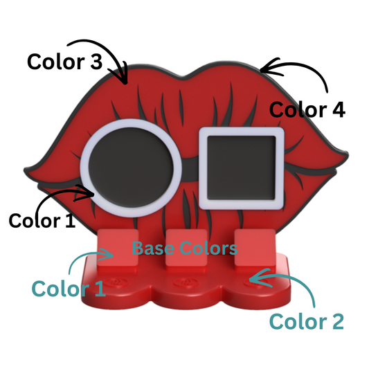 Lips NFC Payment Station 3D Printed