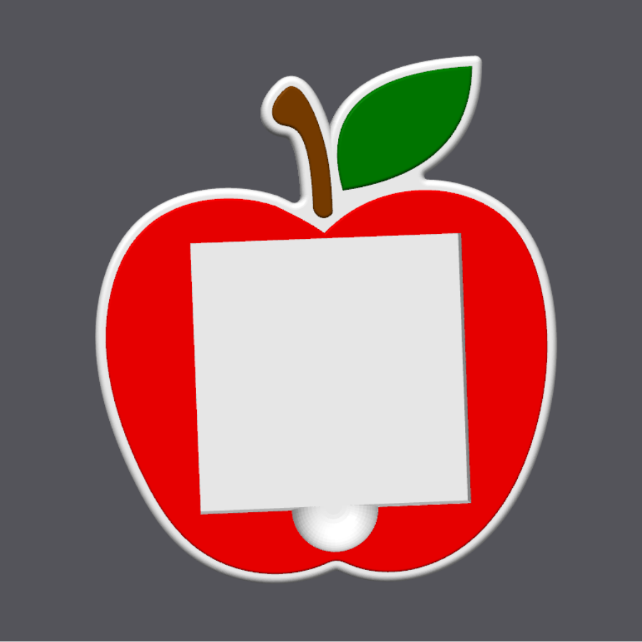 Apple - Sticky Notes Holder