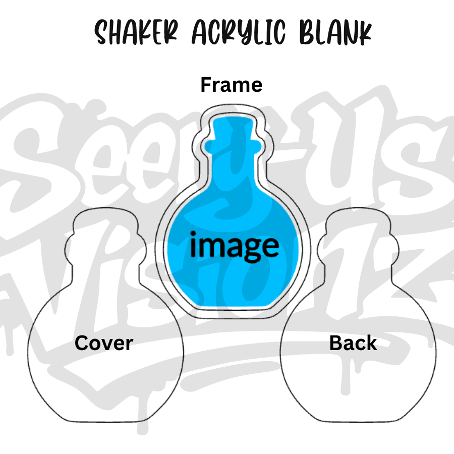 Potion Bottle Acrylic Shaker