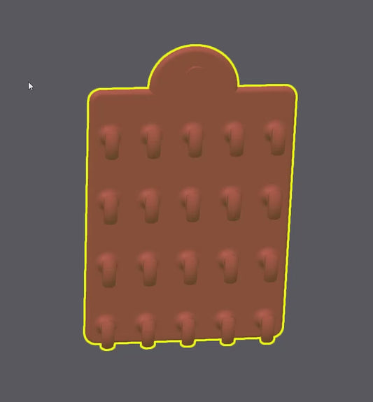 Press On Nail Display STL