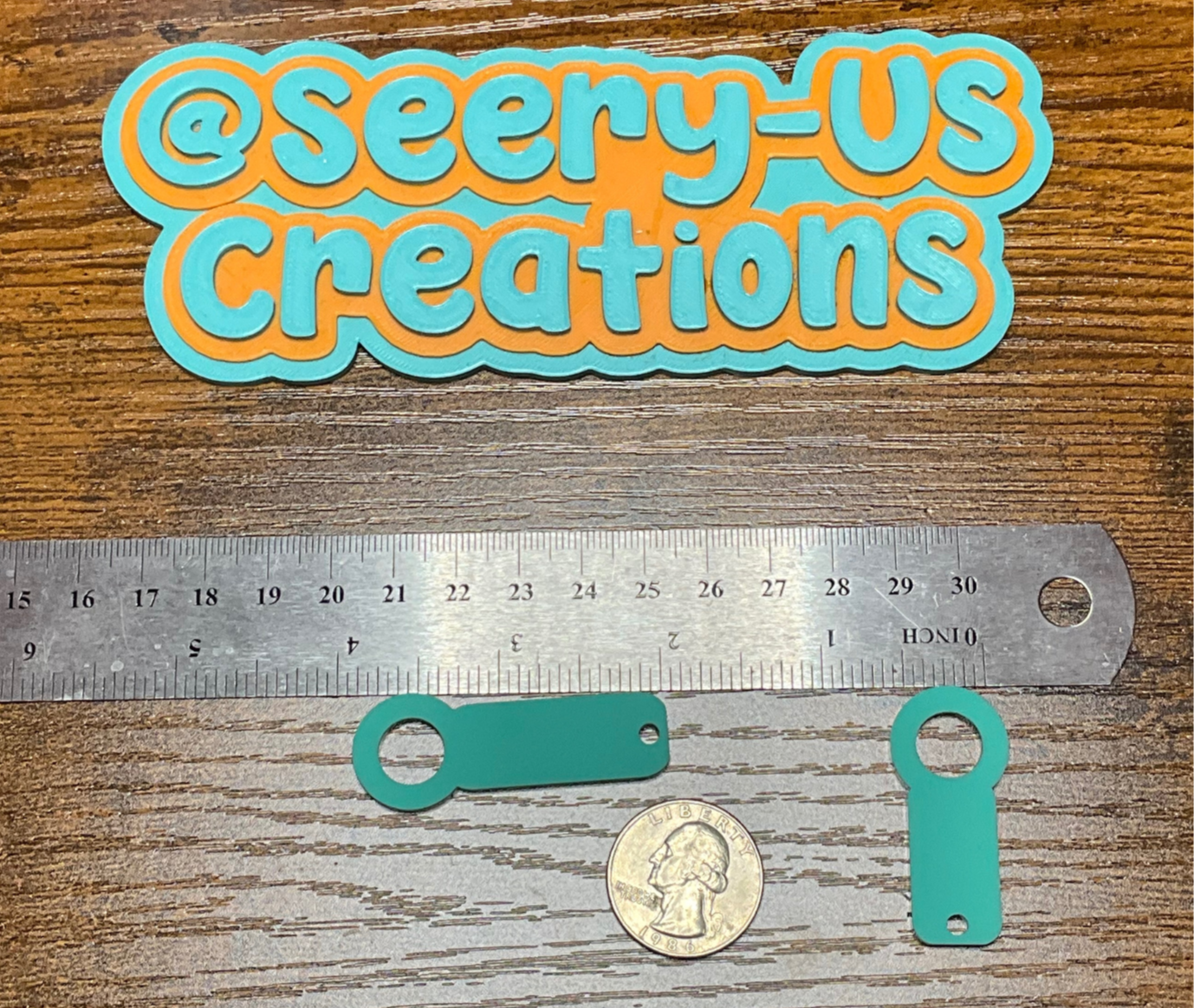 Straw Charms - Sublimation Acrylic 10 Pack