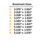 Bookmarks - Sublimation Acrylic Add On