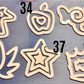 Jumbo Paperclip Blanks-  Sublimation Acrylic- 5 Pack