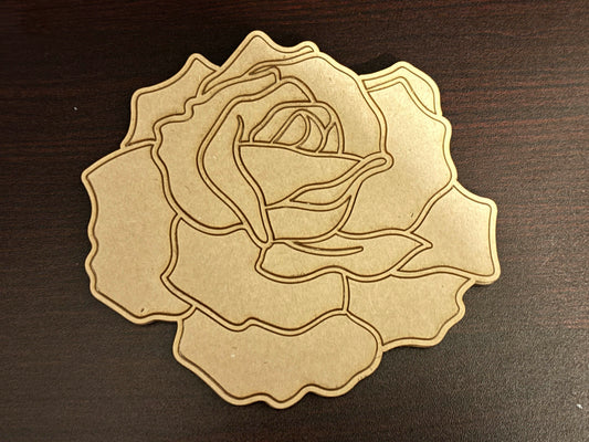 Acrylic Rose 1 - Blank and ready for you