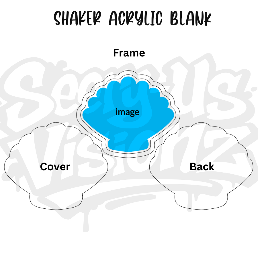 Shell Acrylic Shaker