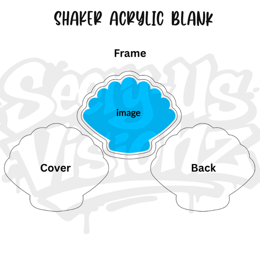 Shell Acrylic Shaker