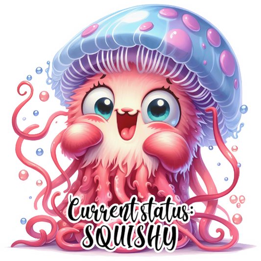 Jelly- Squishy- Custom Cut w/ Digital Download- 5 Pack