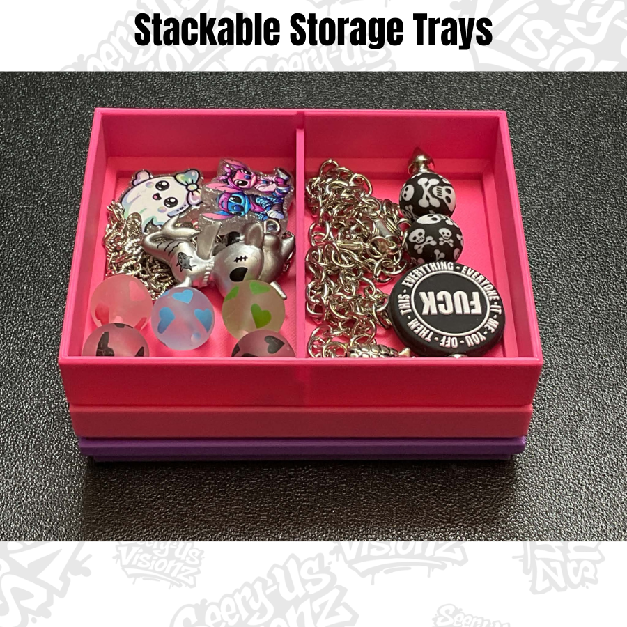 Stackable Craft Trays