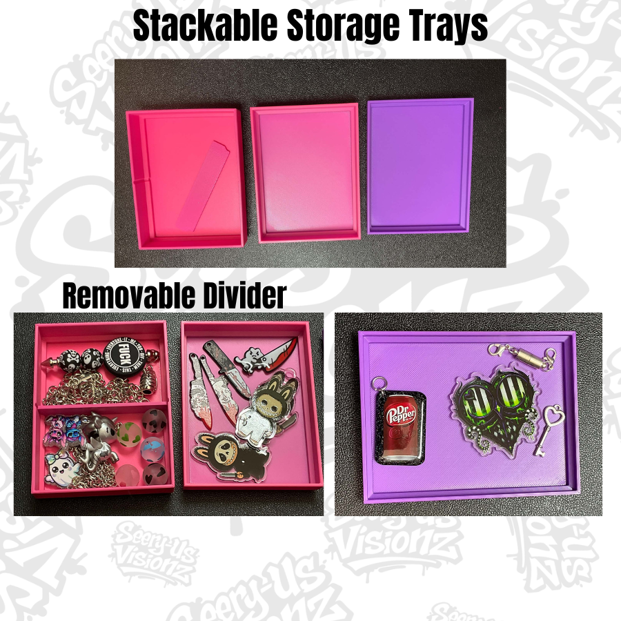 Stackable Craft Trays