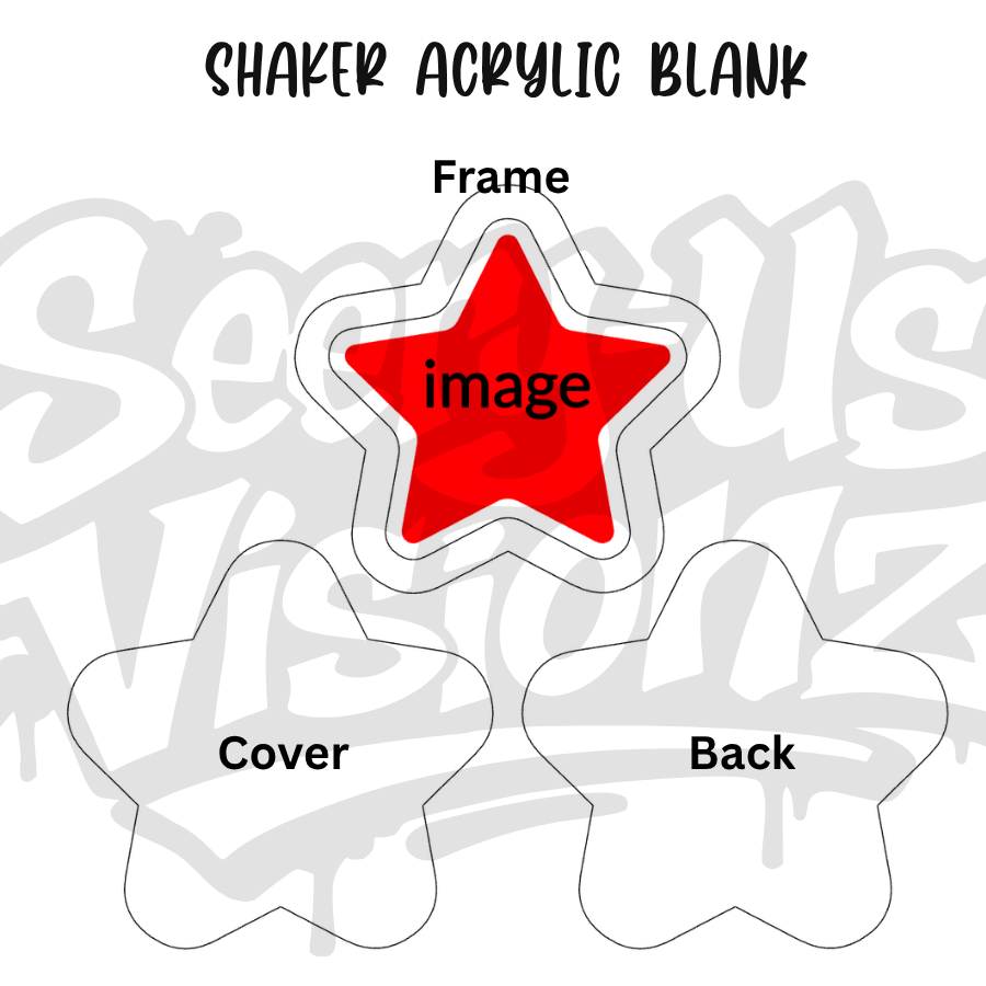 Star Acrylic Shaker