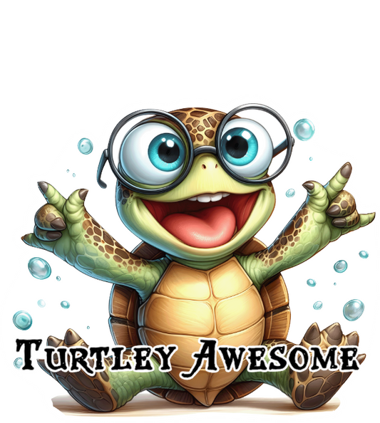 Turtley Awesome- Custom Cut w/ Digital Download- 5 Pack