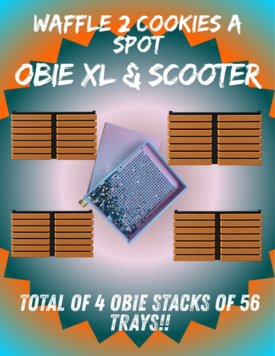 Waffle! 4 Obie Stacks & 1 Scooter